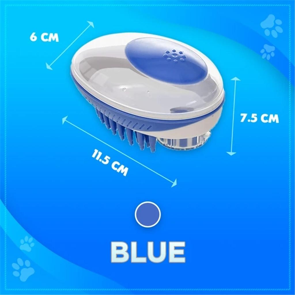 Pet Dog Bath Brush Comb Pet SPA Massage Brush Soft Silicone Dogs Cats Shower