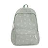 Schoolbag new schoolbag female ins college style backpack large capacity Korean version bow print middle school backpack
