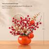 JINGRUIXIANG Persimmon Red Fruit Ornament