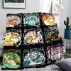 Pokemon Characters Print Flannel Blanket,High Quality Comfortable for All Seasons,Home Decor,Warmth and Comfort,Perfect for Christmas Gifts