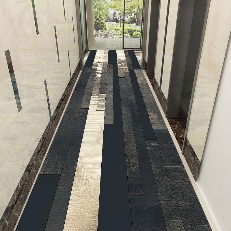 

Modern Light Luxury Long Corridor Carpet Anti Slip and Water Absorption Stair Floor Mats Simple Passageway Carpet Customizable 160*200cm