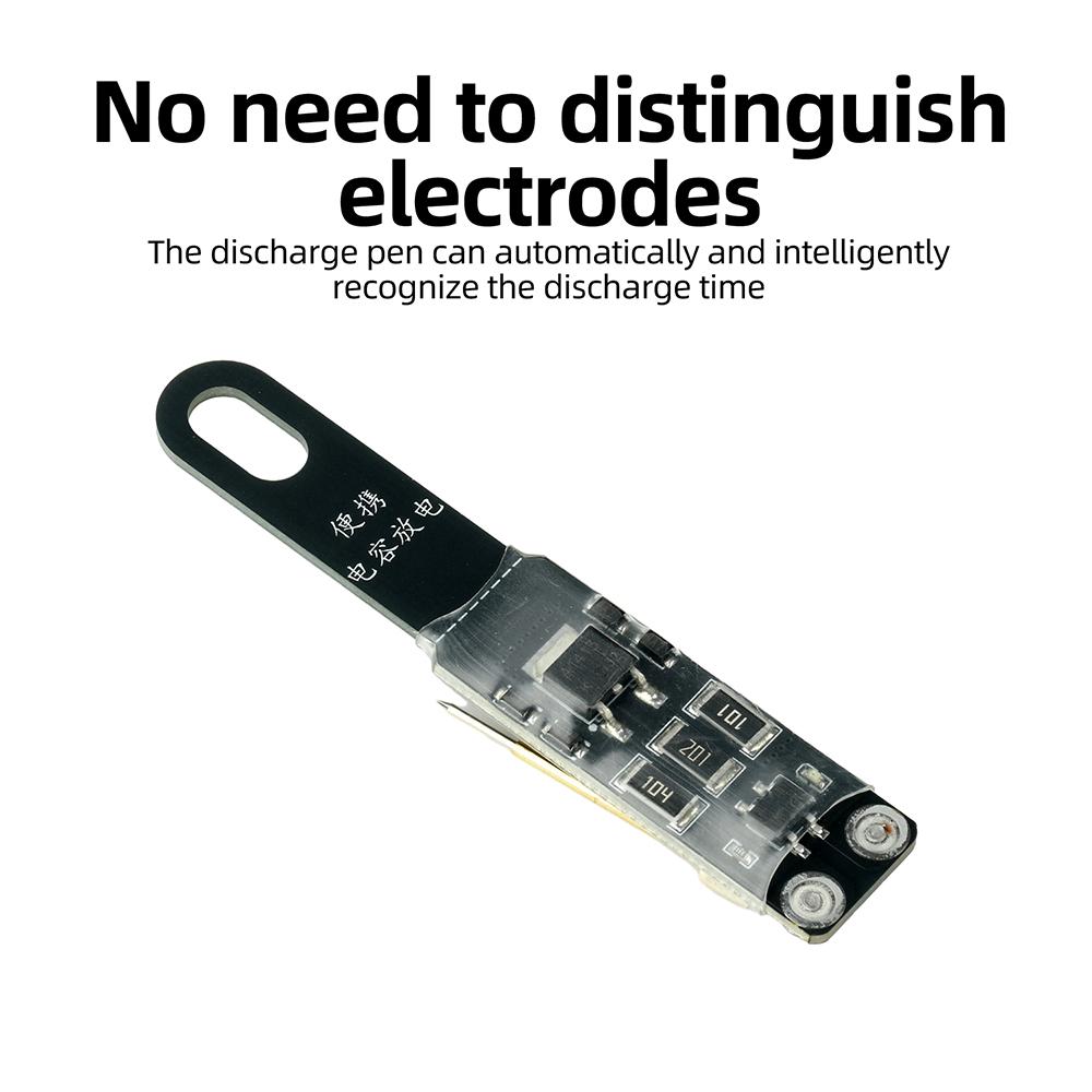 1000µF Capacitor Discharge Pen, Portable High-Voltage Discharge Pen, AC/DC High-Voltage Discharge, Maintenance and Testing Tool