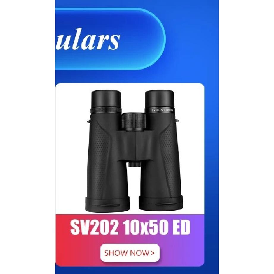 SVBONY Bird Watching Telescope SV47 Powerful Binoculars 8x32/8x42/10x42 Professional IPX7 Waterproof Camping Equipment Survival