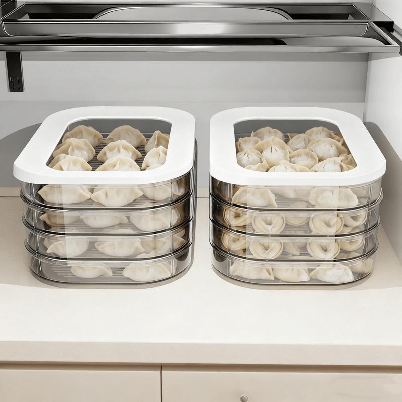 Meat Container For Fridge Stackable Cold Cuts Storage Containers With Clear Lids For Deli Meat Bacon Cheese & Meal Prep+