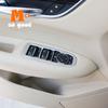 Für Cadillac XT5 2016 17 18 19 Autotür-Fenster-Glas-Lift-Control-Switch-Panel-Abdeckung Trim-Aufkleber Zubehör ABS Chrom