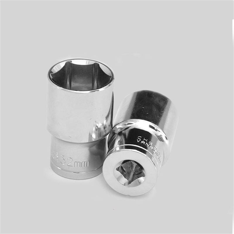 

1/2 External Hex Socket Adapter 12.5MM 1/2 Large Fly Coupling Socket Auto Repair Tool Set Wrench Socket Head 8mm