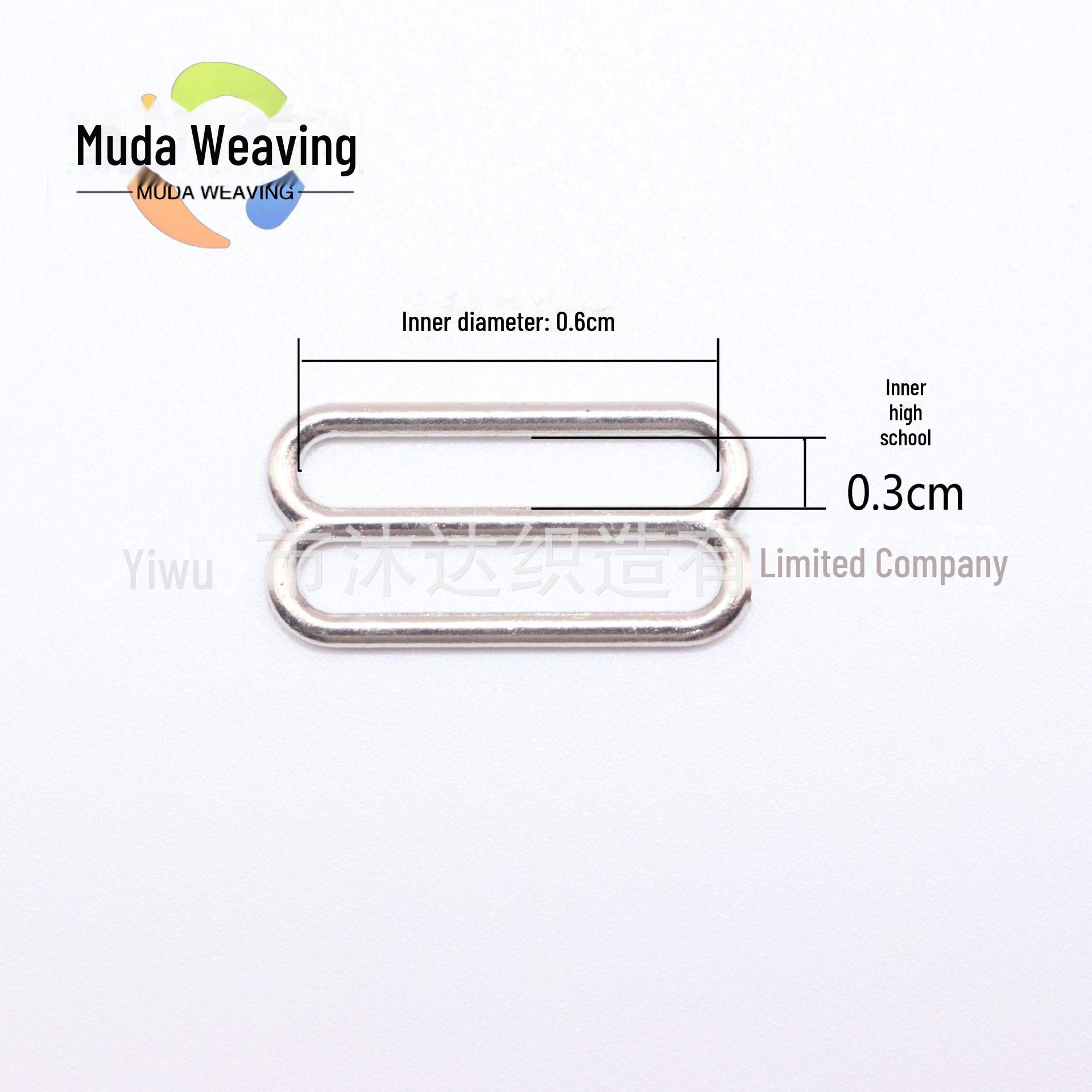 

Гальванічні срібні регулювальні пряжки для нижньої білизни - розміри 0,8 см, 1,0 см, 1,5 см 0.6CM 8 Buckles срібний