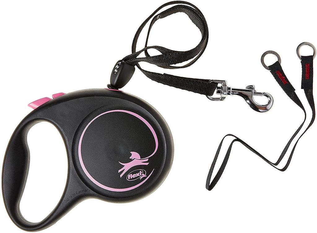 Flexi Black Design Cord S Than 5m Pink (Less 12kg) [Dog Lead]