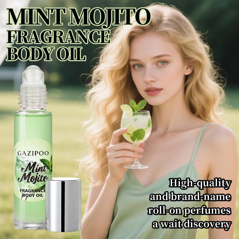 10Ml Mint Roll-On Fragrance Men'S And Women'S Fragrance Oil Dating Fresh Niche Long-Lasting Fragrance