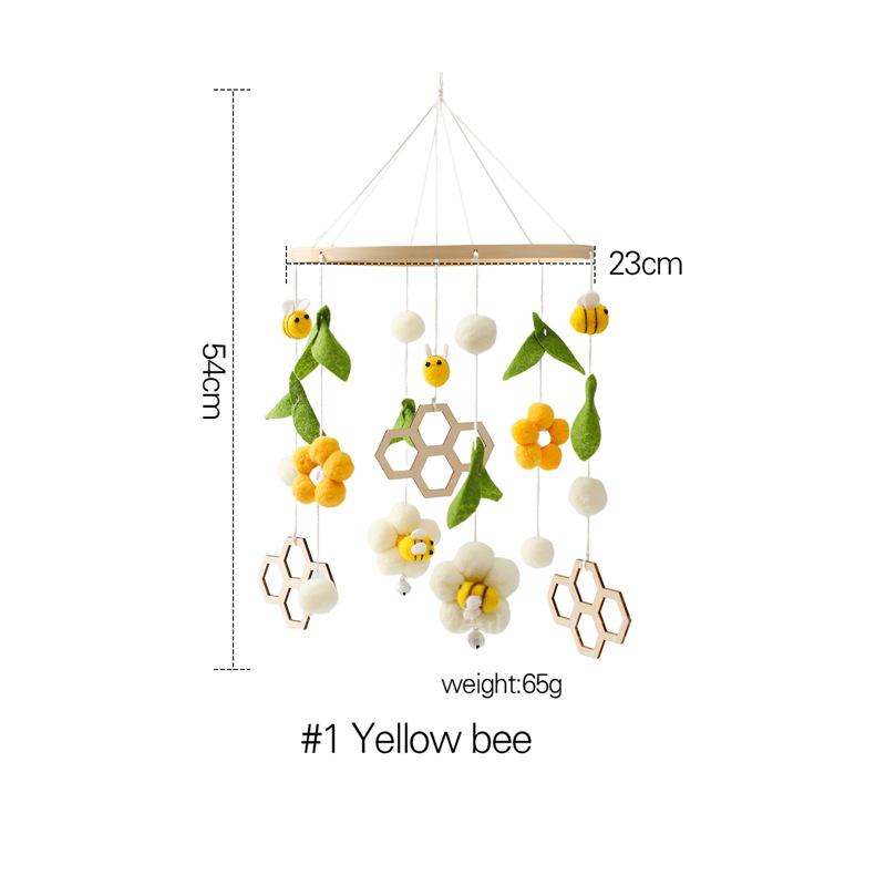 Rotating Crib Mobile: Newborn Baby Sleep Aid & Educational Rattle Toy
