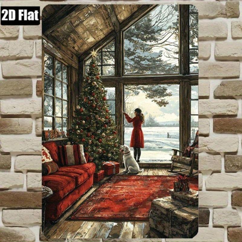 Pin-Up Girl Blechschilder, Garage Werkstatt Metalldekor 20x30cm