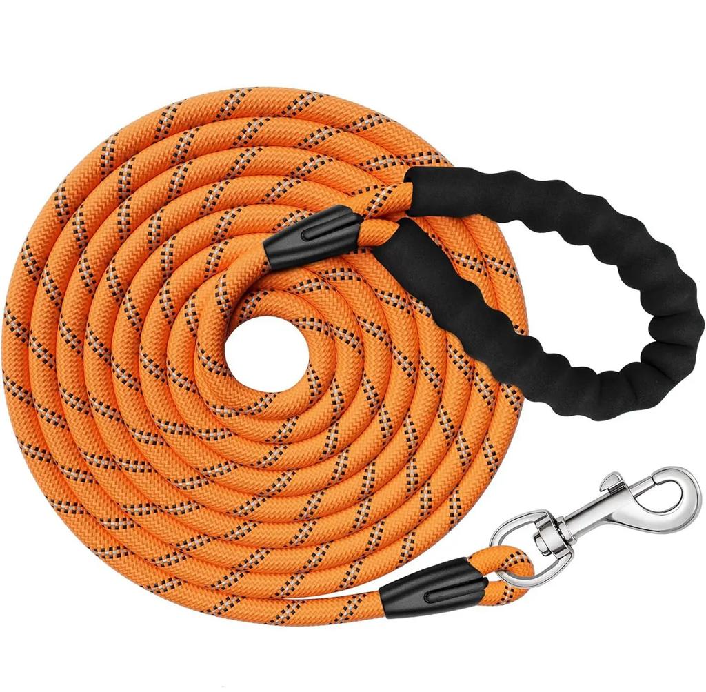 4.5M Strong Dog Leash Pet Leashes Reflective Leash For Big Small Medium Dog Leash Drag Pull Tow Golden Retriever
