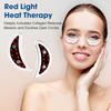 Eye Massager with Gel Eye Bag Dark Circles Wrinkles Remover for Pads Travel-Friendly Puffiness One-Touch Operation