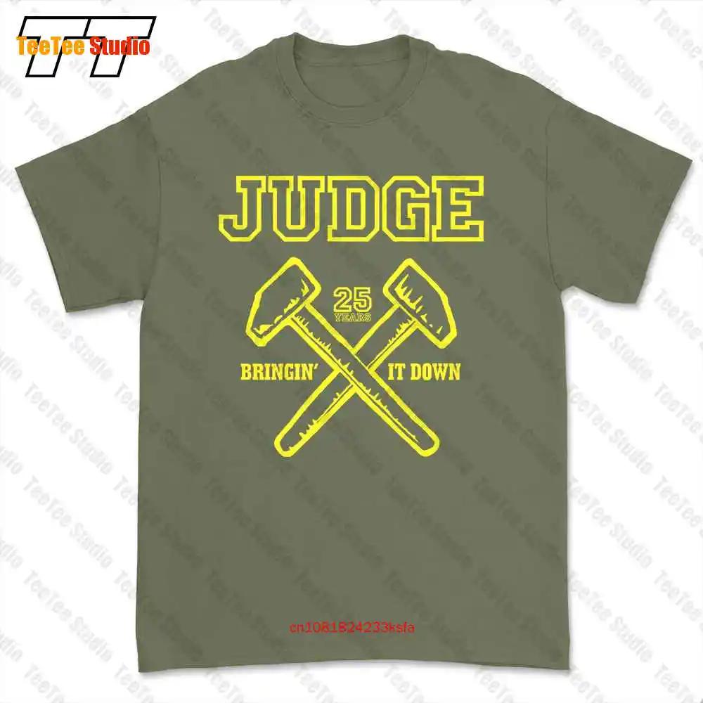 

Judge Bringin It Down 25 Anniversary Hardcore Nyc Hardcore Tshirt Tee 731P M