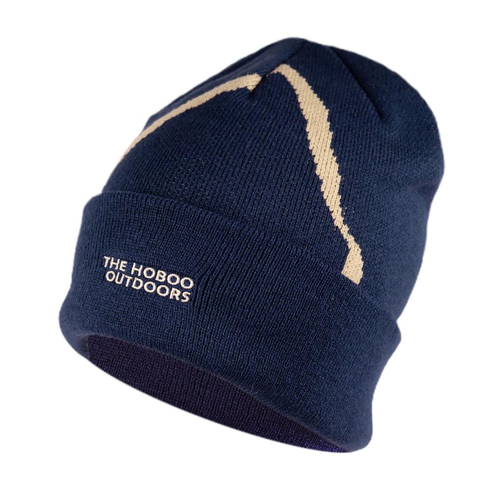 Outdoor Mountaineering Warm and Cold Jacquard Wool Hat Women's Knitted Hat Men's Ear Protection Hat Cold Hat New Winter