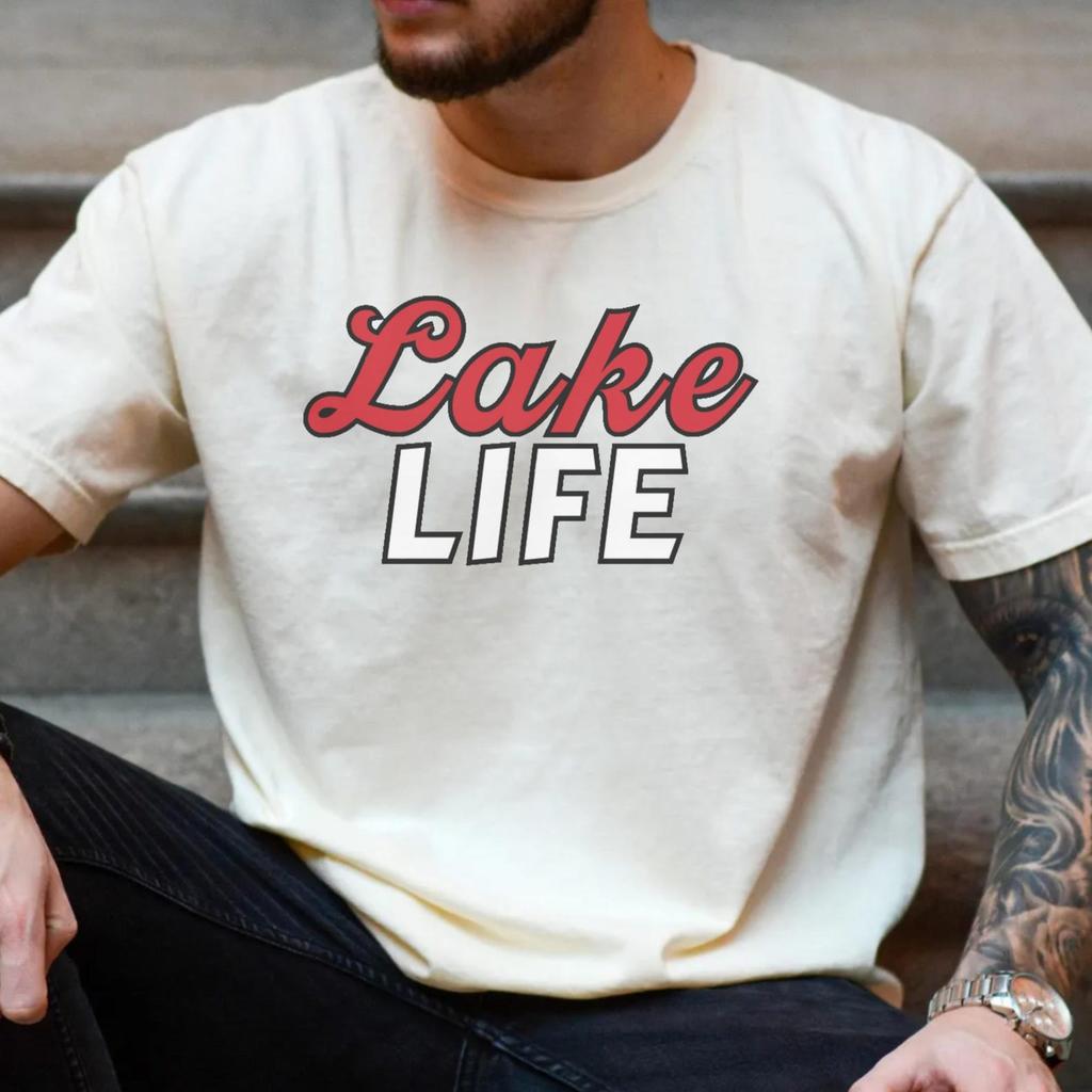 Lake Life Shirt: Unisex Summer Vacation Tee