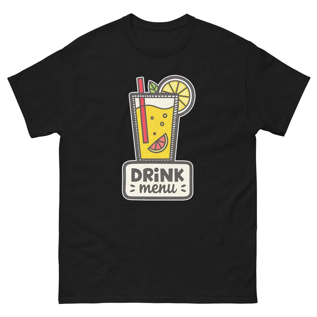 Drink Menu Nightclub Bar Nightlife Party T-Shirt