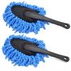 1/2Pcs Car Cleaning Tools Microfiber Dust Mop Washing Brush for Car Home Dust Removal Duster
