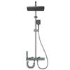 Gunmetal Grey Four-Function Shower System