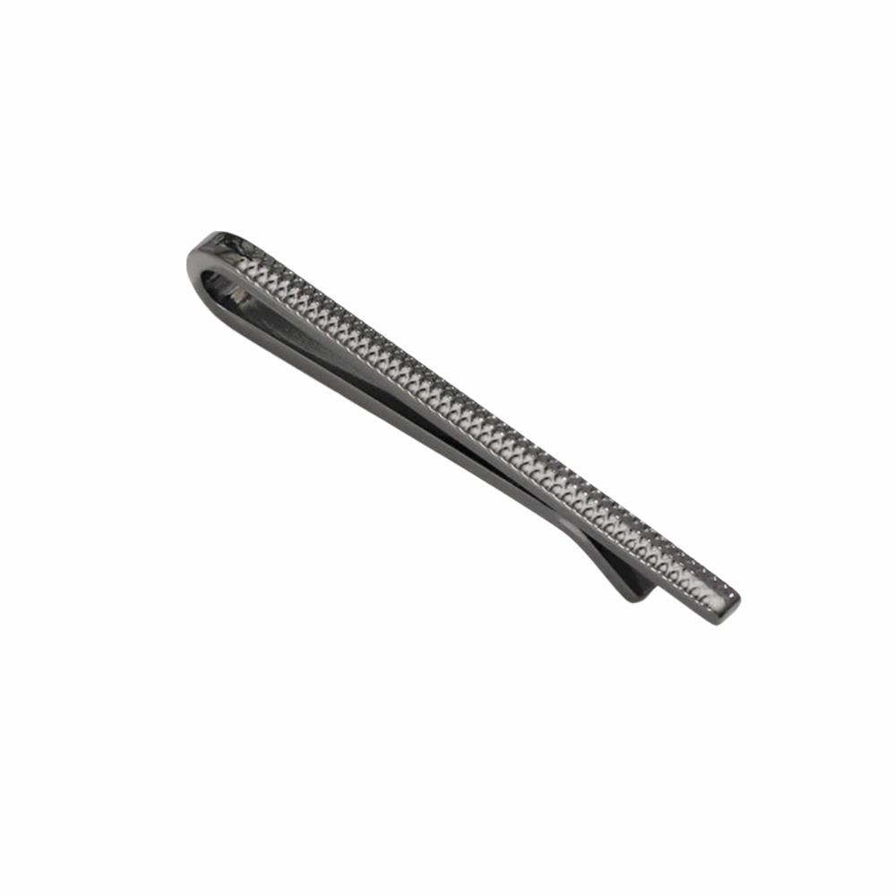 Простая Зажим для Галстука Изысканный Мужской Зажим для Галстука Новый Зажим для Галстука Деловая Повседневная чёрный