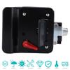 Camper Door Lock, Metal Camping Card Alatch Handle Zinc Alloy RV Door Lock Replacement