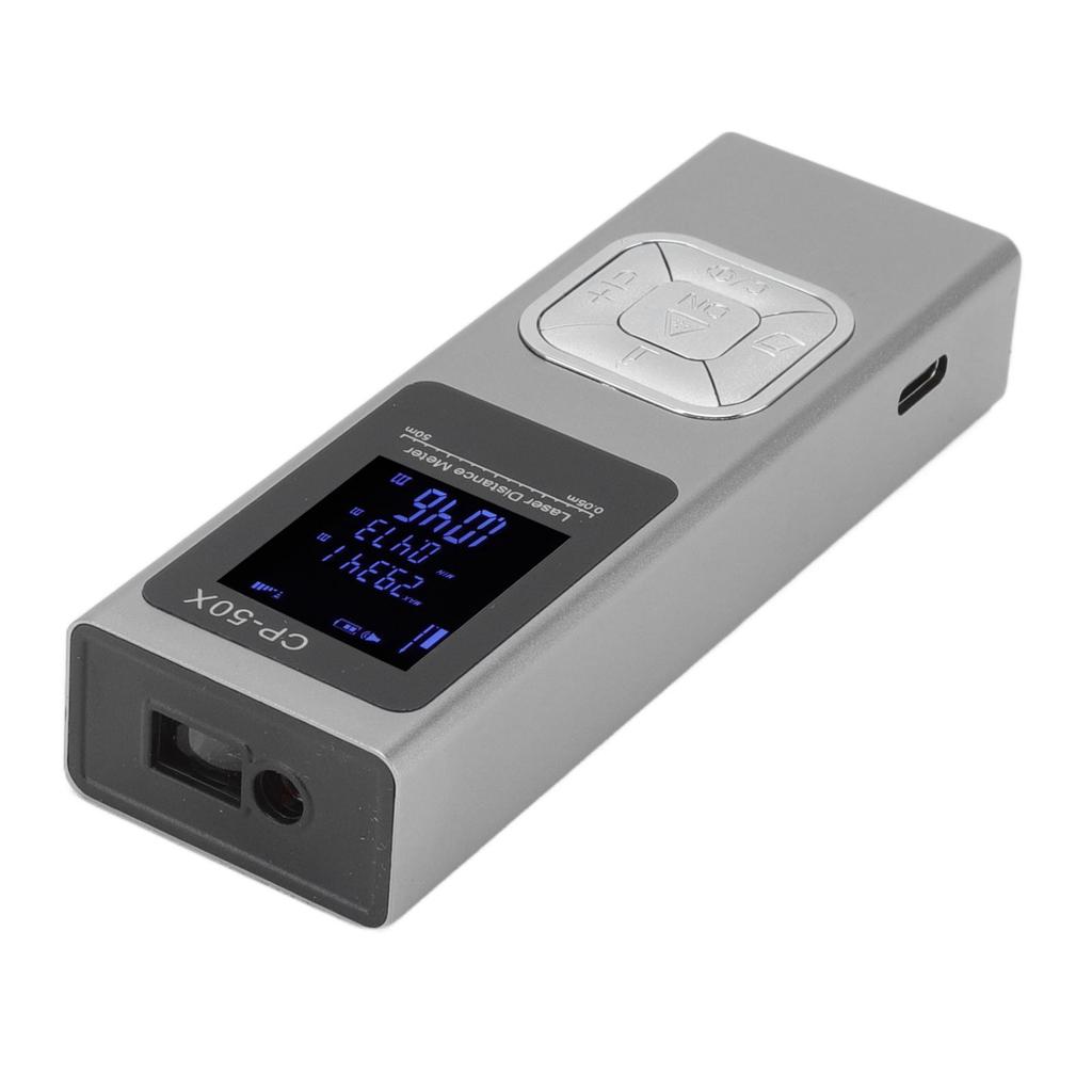 Distance Meter Accurate Voice Broadcast Small Electronic Ruler Handheld Rangefinder for Indoor