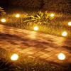 Outdoor Solar Lights Pebble Lamp Waterproof Solar Lawn Light Luminous Pebble Garden Courtyard  Landscape Ornaments Stone Lights