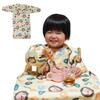 Peopensee Baby Mealtime Long No Need for Integrated Tablecloth Apron for Baby Finger Machine Recommended by Nursery Teachers Lion Print Apron, Sleeve,