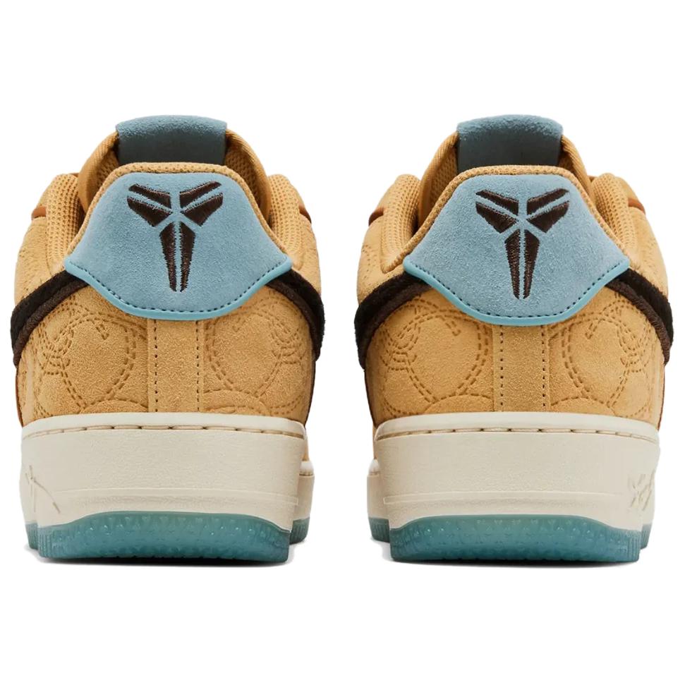 Kobe Bryant X Nike Air Force 1 Low Twine Men Sneakers Brown Baroque-Brown Flax IM0582-700