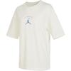 AS WJESSEN Drop Shoulder Sleeve T Shirt Women's Beige FJ7710-133