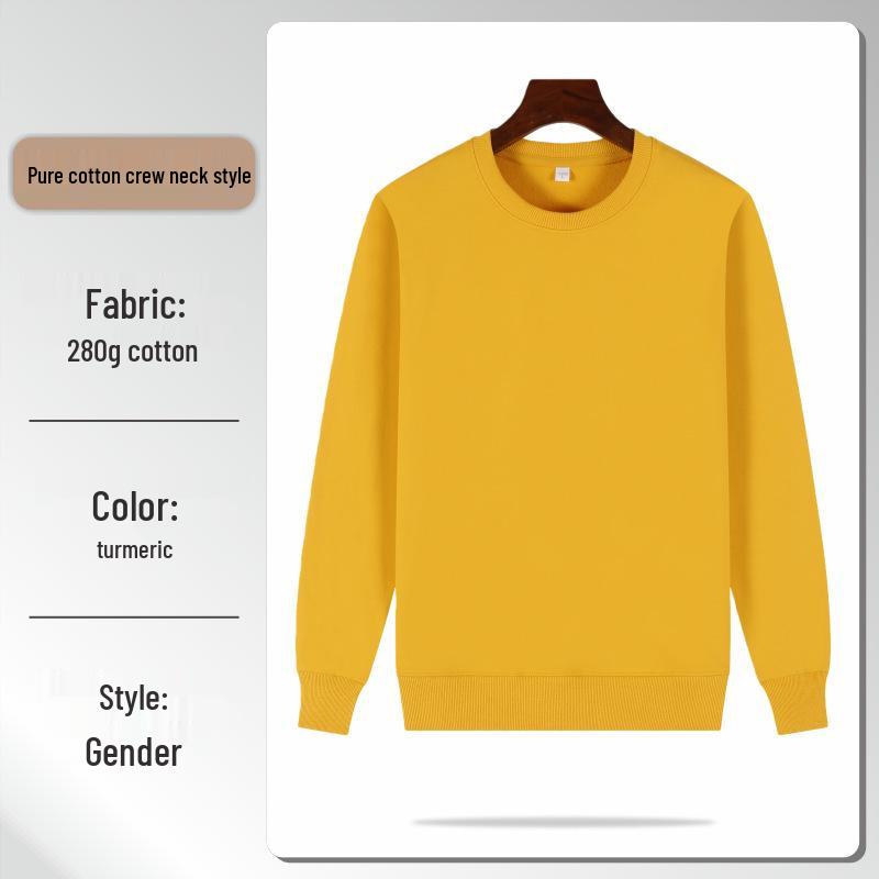 2026 Red Corporate Anniversary Sweatshirt - Custom Round Neck with Logo for Annual Meeting and Company Culture