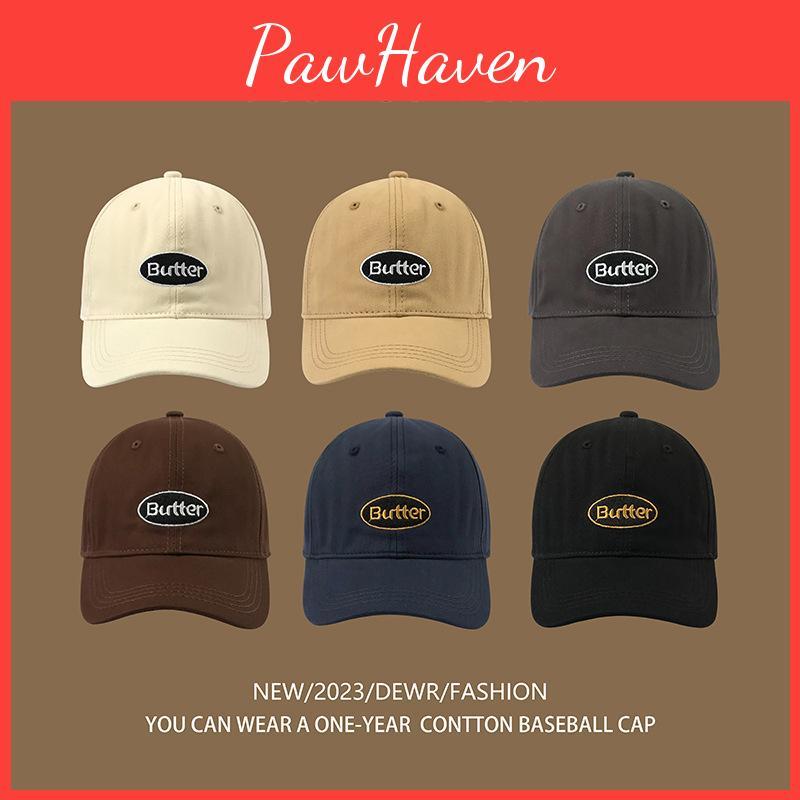 Comfortable Baseball Cotton Cap For Men And Women Letter Hat Design