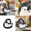 Plush Penguin Handbag With Inner Zipper Pocket For Women