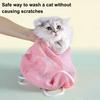 Yousheng Cat Grooming Bag Pet Grooming Restraint Bag with Zipper Adjustable Drawstring Breathable Mesh Bag for Safe Nail Trimming Grooming Pet