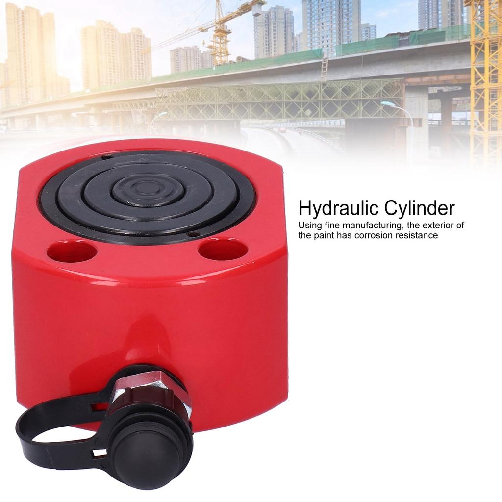 Thin Type Hydraulic Cylinder 30T Separate Hollow Hole Industrial Supplies FPY‑30