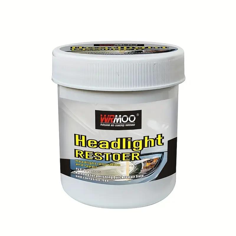 

Крем для ремонта фар автомобиля, Антиокислительный и для удаления царапин, Полировка пластика ПВХ, Подходит для обслуживания и ухода за фарами автомобиля 150ml