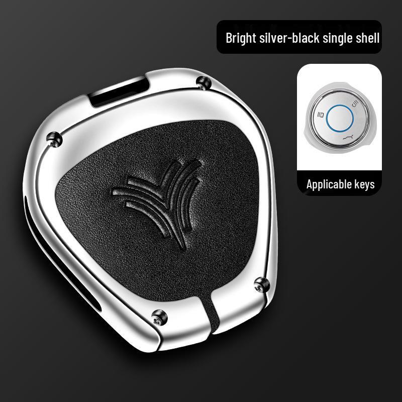 Nezha V/UPro Key Cover: New Energy Vehicle Key Case with Buckle Shell