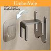 Modern Minimalist Space Aluminum Wall Mount Bathroom Shoe Rack With Water Drainage For Home Use