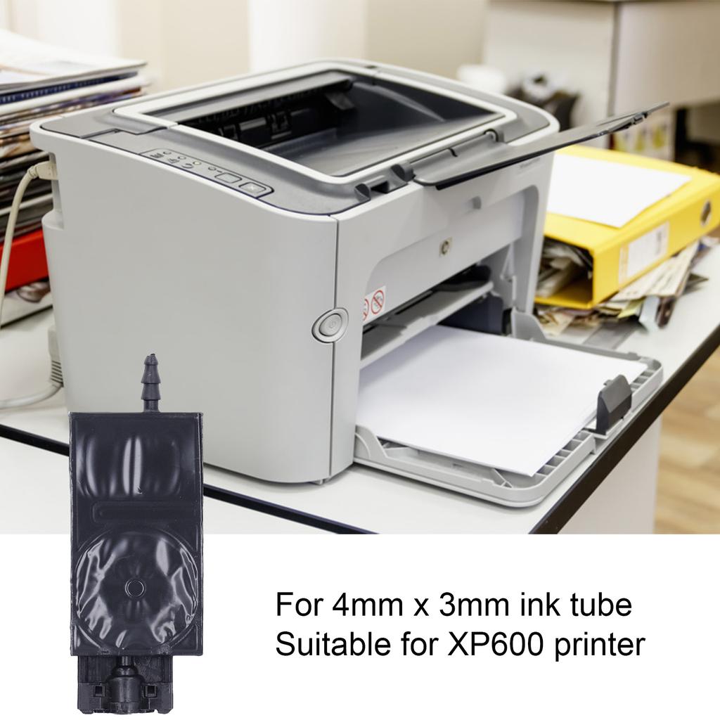 6Pcs Ink Damper Solvent Inkjet Head Rectangular PP Damper Replacement for  600 Printer