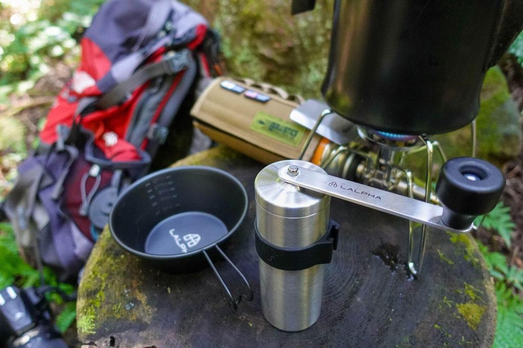 LALPHA Coffee Mill Compact Manual Hand Grind Coffee Grinder Made by Tsubame Sanjo