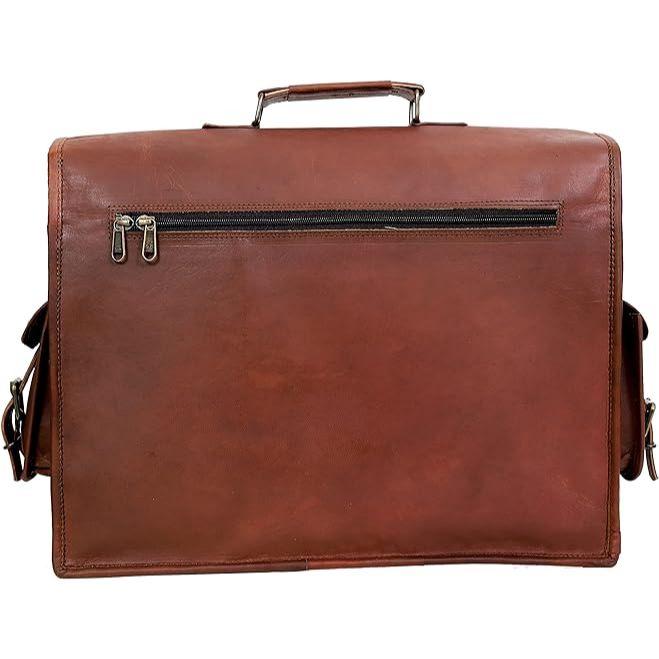 Kožená taška na laptop Messenger Taška Office Briefcase Crossbody cestovní taška pro muže a ženy Vysokoškolská taška Kancelář taška na notebook