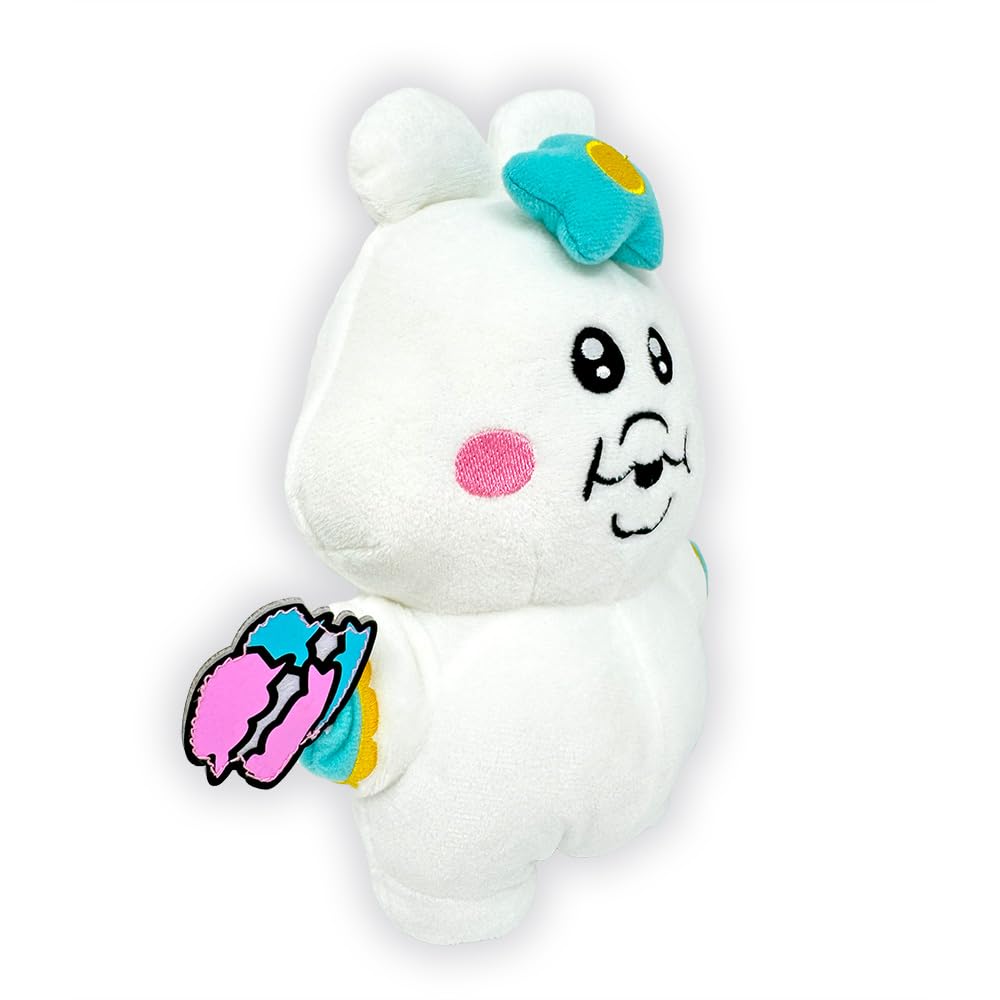Npochamu Vibrating Plush Toy Macaron Cell Phone Vibrates Cute 23cm Official Goods Approx. (Npochamu (Macaron))