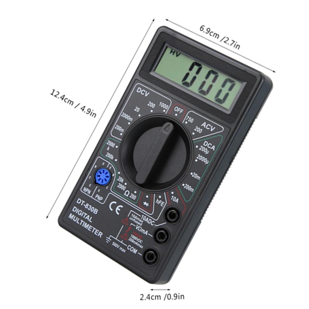 1pc DT830B Electrical Voltmeter Ammeter Multimeter Electrical Tester Circuit Tester For Household Appliances