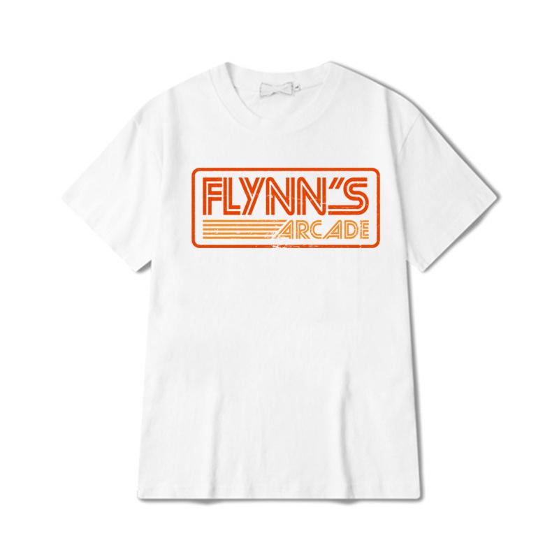 Flynns Arcade Shirt Fresca Maglietta Grafica Retrò Vintage Estetica Retrò Anni '80 Magliette Regalo per Fan del Film Tron T-shirt Harajuku Top