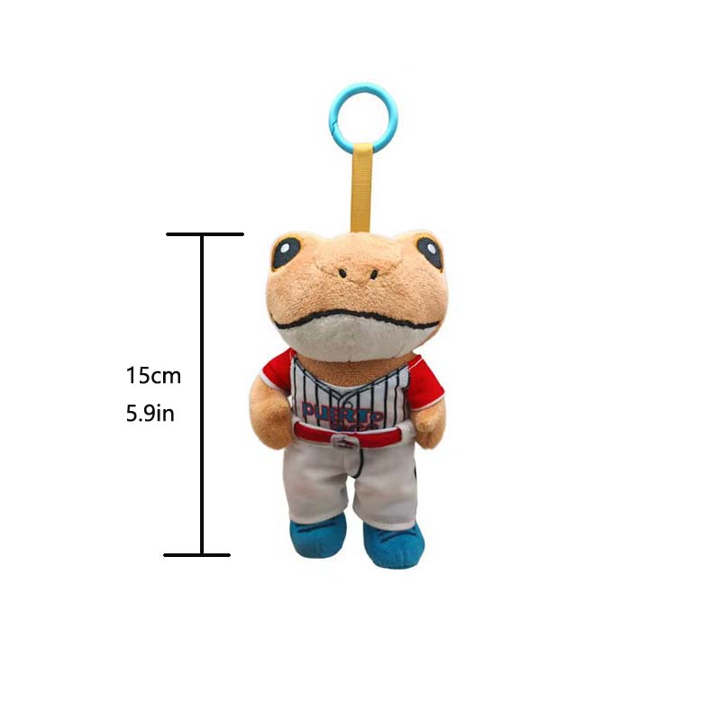 New Model Sapo Concho Bad Bunny Plush Cute Concho Frog Plushie Keychain Cartoon Bag Decor Stuffed Doll Pendant Toy Fans Gift