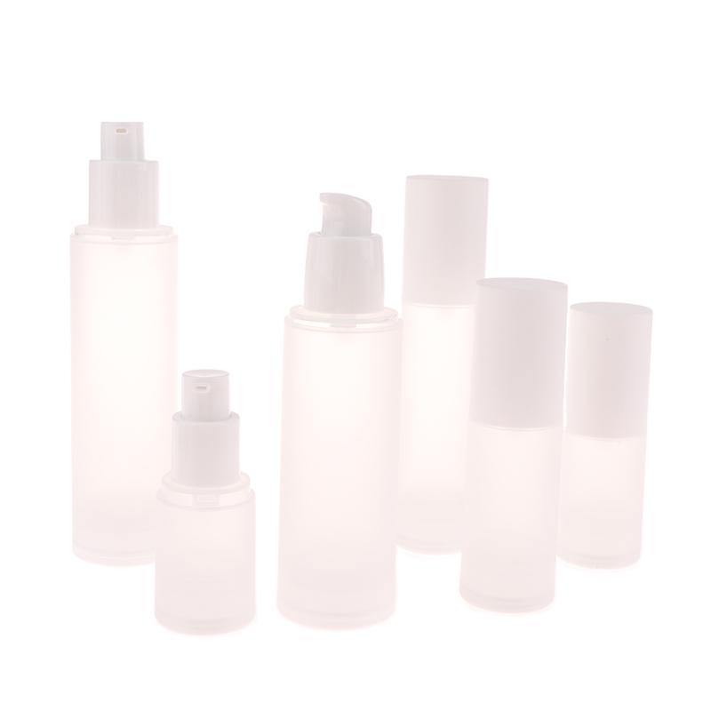 15 ml-100 ml Weiße Leere Vakuum Airless Plastik Lotion Creme Flaschen Behälter Reisegröße Cremebehälter Pumpe Parfümflasche
