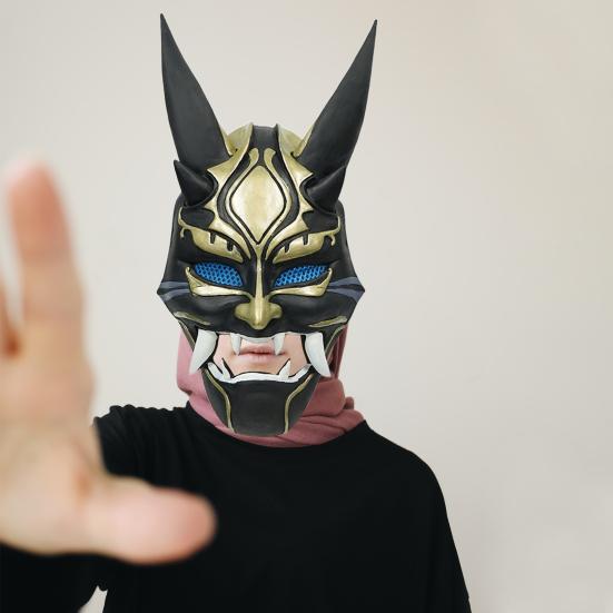 Buy Masque Realistic Personalized Funny Full Head Genshin Yaksa Cosplay