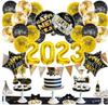 2025 Happy New Year Decorations Wine Bottle Foil Balloons Merry Christmas Decorations Party Confetti Air Ballons New Year EVE