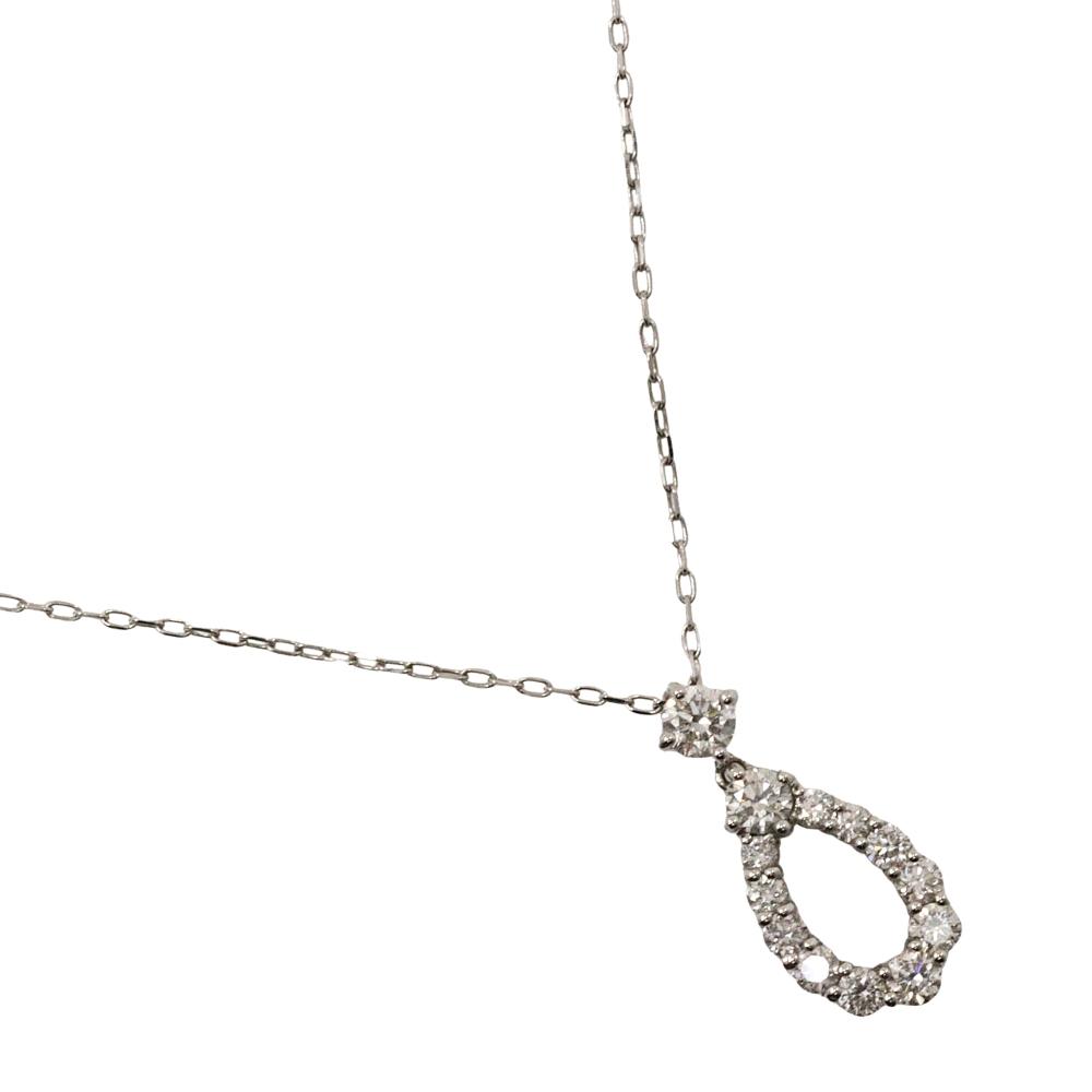 

Necklace Pt950Platinum/Pt850Platinum/diamond 1.9g Women Used