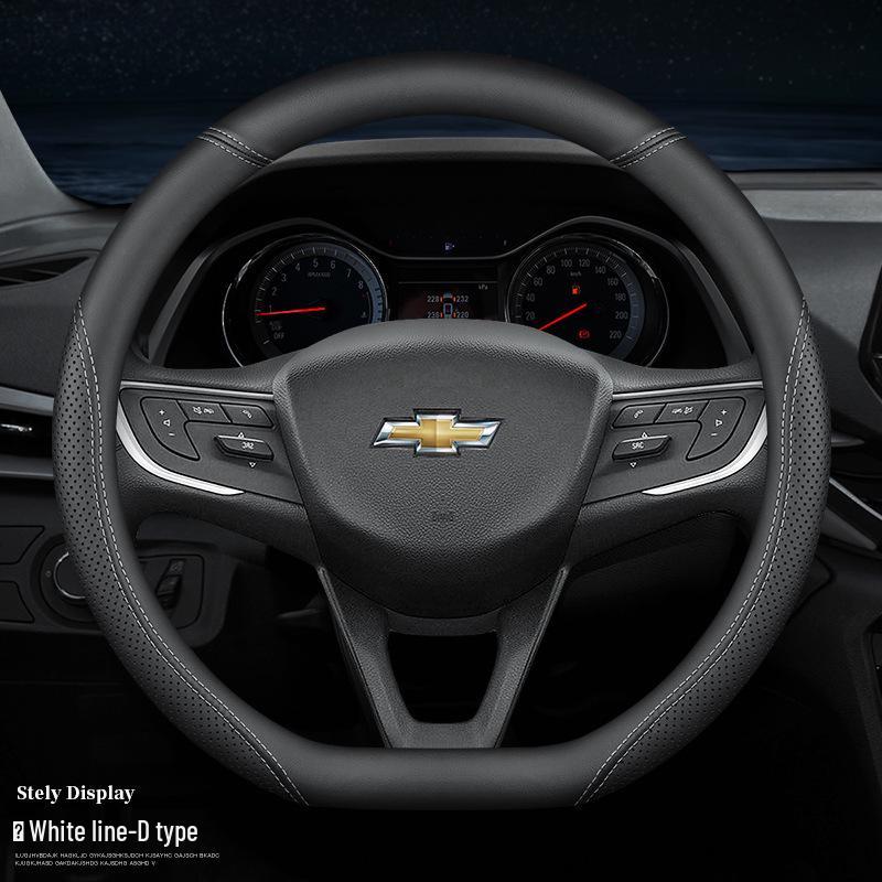 Steering Wheel Cover for Chevrolet Equinox, Tracker, Trax, Blazer, Cruze, Cavalier, Malibu XL